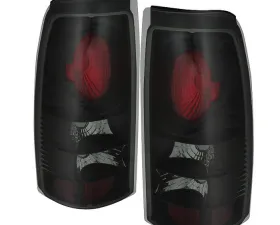 Spyder Auto Black Smoke Euro Style Taillights for GMC Sierra 1500|2500|3500 1999-2003