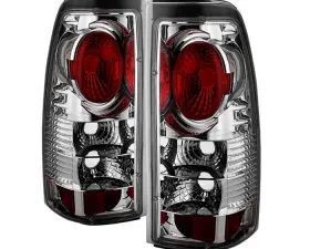 Spyder Auto Altezza Chrome Tail Lights for Chevrolet Silverado & GMC Sierra 1999-2002