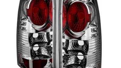 Spyder Auto Altezza Chrome Tail Lights for Chevrolet Silverado & GMC Sierra 1999-2002                                     - ALT-YD-CS99-C - Image 5