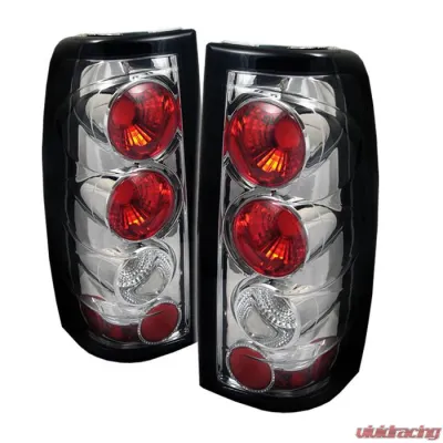 Spyder Auto Altezza Chrome Tail Lights G2 for 1999-2002 Chevrolet Silverado & GMC Sierra 1500/2500/3500 - ALT-YD-CS99-G2-C