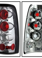 Spyder Auto Altezza Chrome Tail Lights G2 for 1999-2002 Chevrolet Silverado & GMC Sierra 1500/2500/3500                                     - ALT-YD-CS99-G2-C - Image 2