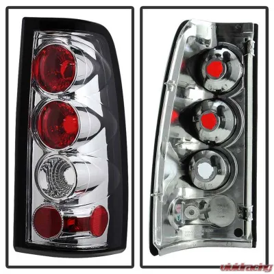 Spyder Auto Altezza Chrome Tail Lights G2 for 1999-2002 Chevrolet Silverado & GMC Sierra 1500/2500/3500 - ALT-YD-CS99-G2-C