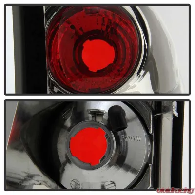Spyder Auto Altezza Chrome Tail Lights G2 for 1999-2002 Chevrolet Silverado & GMC Sierra 1500/2500/3500 - ALT-YD-CS99-G2-C