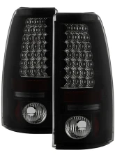Spyder Auto Black Smoke LED Taillights for GMC Sierra 1500 2500 3500 1999-2003                                     - ALT-YD-CS99-LED-BSM - Image 9
