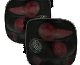 Spyder Auto Black Smoke Euro Style Taillights for 1999-2004 Chevrolet Silverado 2500 Stepside