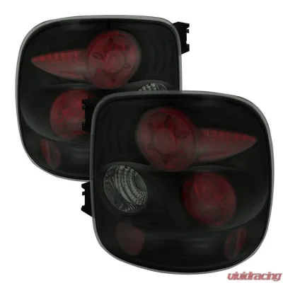 Spyder Auto Black Smoke Euro Style Taillights for 1999-2004 Chevrolet Silverado 2500 Stepside - ALT-YD-CS99STS-BSM