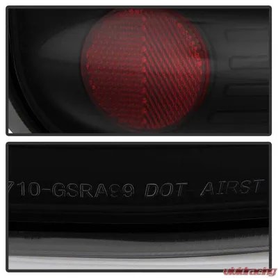 Spyder Auto Black Smoke Euro Style Taillights for 1999-2004 Chevrolet Silverado 2500 Stepside - ALT-YD-CS99STS-BSM