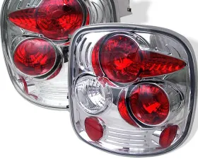 Spyder Auto Chrome Euro Style Taillights for 1999-2004 Chevrolet Silverado 2500 Stepside
