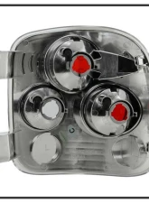 Spyder Auto Chrome Euro Style Taillights for 1999-2004 Chevrolet Silverado 2500 Stepside                                     - ALT-YD-CS99STS-C - Image 3