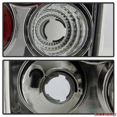 Spyder Auto Chrome Euro Style Taillights for 1999-2004 Chevrolet Silverado 2500 Stepside - ALT-YD-CS99STS-C