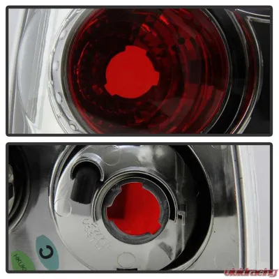 Spyder Auto Chrome Euro Style Taillights for 1999-2004 Chevrolet Silverado 2500 Stepside - ALT-YD-CS99STS-C
