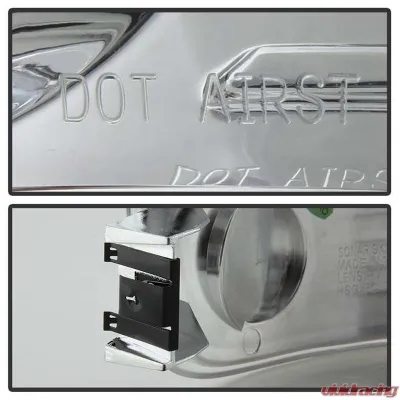 Spyder Auto Chrome Euro Style Taillights for 1999-2004 Chevrolet Silverado 2500 Stepside - ALT-YD-CS99STS-C