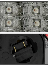 Spyder Auto Black LED Version 2 Taillights for GMC Sierra 1500 2500 3500 1999-2003                                     - ALT-YD-CS99V2-LED-BK - Image 3