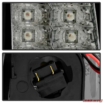 Spyder Auto Black LED Version 2 Taillights for GMC Sierra 1500 2500 3500 1999-2003 - ALT-YD-CS99V2-LED-BK