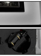 Spyder Auto Black LED Version 2 Taillights for GMC Sierra 1500 2500 3500 1999-2003                                     - ALT-YD-CS99V2-LED-BK - Image 4