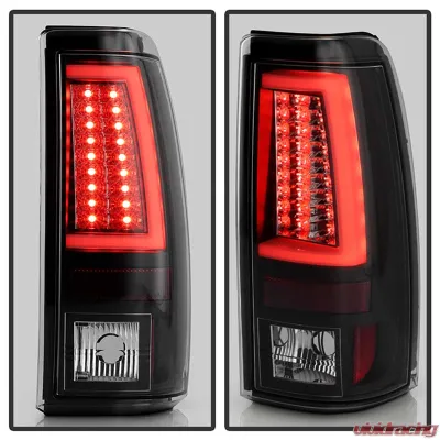 Spyder Auto Black LED Version 2 Taillights for GMC Sierra 1500 2500 3500 1999-2003 - ALT-YD-CS99V2-LED-BK