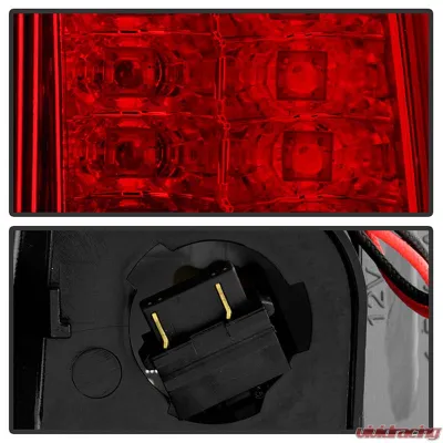 Spyder Auto Red Clear LED Taillights for GMC Sierra 1500|2500|3500 1999-2003 - ALT-YD-CS99V2-LED-RC