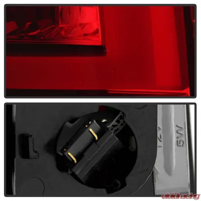 Spyder Auto Red Clear LED Taillights for GMC Sierra 1500|2500|3500 1999-2003 - ALT-YD-CS99V2-LED-RC