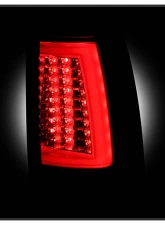 Spyder Auto Red Clear LED Taillights for GMC Sierra 1500|2500|3500 1999-2003                                     - ALT-YD-CS99V2-LED-RC - Image 6