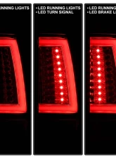 Spyder Auto Red Clear LED Taillights for GMC Sierra 1500|2500|3500 1999-2003                                     - ALT-YD-CS99V2-LED-RC - Image 9