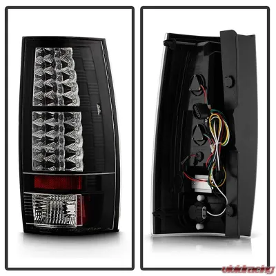 Spyder Auto LED Black Tail Lights for Chevrolet Suburban, Tahoe, GMC Yukon 2007-2010 - ALT-YD-CSUB07-LED-BK