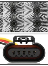 Spyder Auto LED Black Tail Lights for Chevrolet Suburban, Tahoe, GMC Yukon 2007-2010                                     - ALT-YD-CSUB07-LED-BK - Image 3