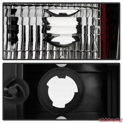Spyder Auto LED Black Tail Lights for Chevrolet Suburban, Tahoe, GMC Yukon 2007-2010 - ALT-YD-CSUB07-LED-BK
