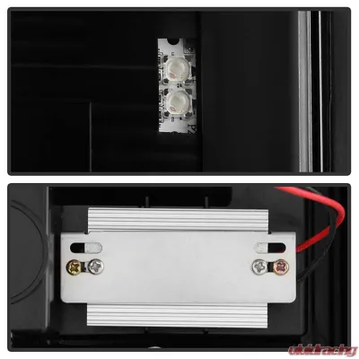 Spyder Auto LED Black Tail Lights for Chevrolet Suburban, Tahoe, GMC Yukon 2007-2010 - ALT-YD-CSUB07-LED-BK