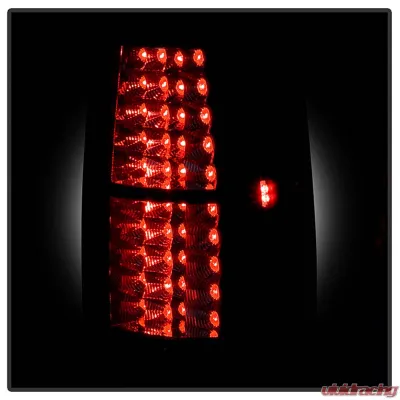 Spyder Auto LED Black Tail Lights for Chevrolet Suburban, Tahoe, GMC Yukon 2007-2010 - ALT-YD-CSUB07-LED-BK