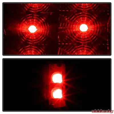 Spyder Auto Black Smoke LED Taillights for GMC Yukon Denali 2007-2014 - ALT-YD-CSUB07-LED-BSM