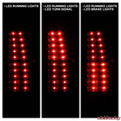 Spyder Auto Black Smoke LED Taillights for GMC Yukon Denali 2007-2014 - ALT-YD-CSUB07-LED-BSM