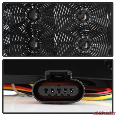 Spyder Auto Smoke LED Taillights for GMC Yukon Denali 2007-2014, Custom Fit - ALT-YD-CSUB07-LED-SM