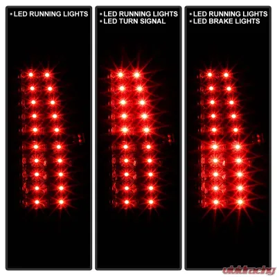 Spyder Auto Smoke LED Taillights for GMC Yukon Denali 2007-2014, Custom Fit - ALT-YD-CSUB07-LED-SM