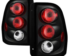 Spyder Auto Black Euro Style Taillights for Chevrolet TrailBlazer 2002-2009