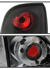 Spyder Auto Black Euro Style Taillights for Chevrolet TrailBlazer 2002-2009                                     - ALT-YD-CTB02-BK - Image 4