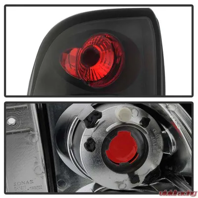 Spyder Auto Black Euro Style Taillights for Chevrolet TrailBlazer 2002-2009 - ALT-YD-CTB02-BK