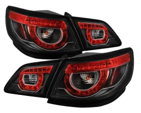 Spyder Auto Black LED Taillights for Chevrolet SS 2014-2016, ALT-YD-CVSS14-LED-BK