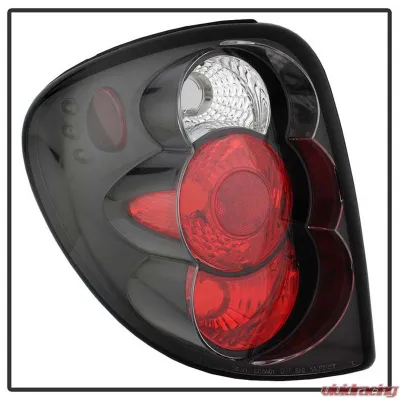 Spyder Auto Black Euro Style Taillights for Dodge Caravan/Grand Caravan 2001-2007 - ALT-YD-DC01-BK