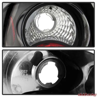 Spyder Auto Black Euro Style Taillights for Dodge Caravan/Grand Caravan 2001-2007 - ALT-YD-DC01-BK