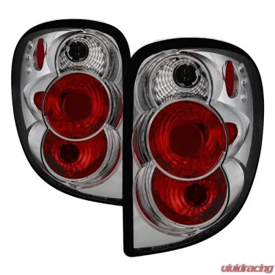 Spyder Auto Chrome Euro Style Taillights for Dodge Caravan/Grand Caravan 2001-2007 - ALT-YD-DC01-C