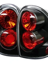 Spyder Auto Black Euro Style Taillights for Plymouth Voyager 1996-2000 ALT-YD-DC96-BK                                     - ALT-YD-DC96-BK - Image 6