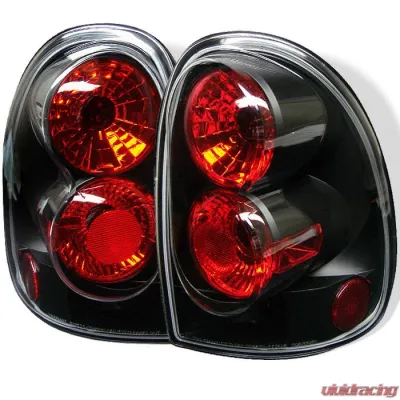Spyder Auto Black Euro Style Taillights for Plymouth Voyager 1996-2000 ALT-YD-DC96-BK - ALT-YD-DC96-BK