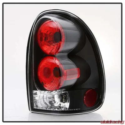 Spyder Auto Black Euro Style Taillights for Plymouth Voyager 1996-2000 ALT-YD-DC96-BK - ALT-YD-DC96-BK