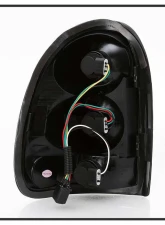 Spyder Auto Black Euro Style Taillights for Plymouth Voyager 1996-2000 ALT-YD-DC96-BK                                     - ALT-YD-DC96-BK - Image 3