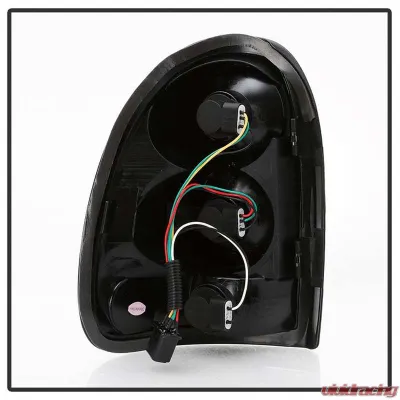 Spyder Auto Black Euro Style Taillights for Plymouth Voyager 1996-2000 ALT-YD-DC96-BK - ALT-YD-DC96-BK