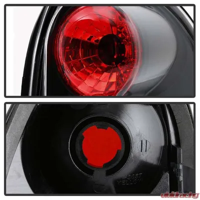 Spyder Auto Black Euro Style Taillights for Plymouth Voyager 1996-2000 ALT-YD-DC96-BK - ALT-YD-DC96-BK