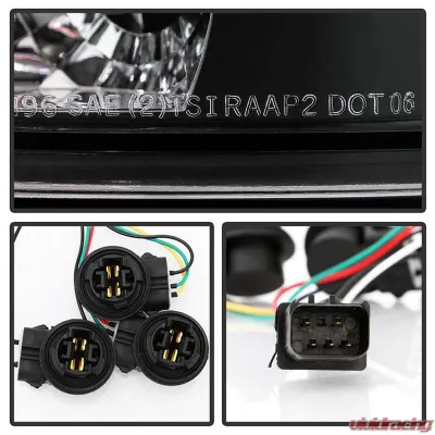 Spyder Auto Black Euro Style Taillights for Plymouth Voyager 1996-2000 ALT-YD-DC96-BK - ALT-YD-DC96-BK