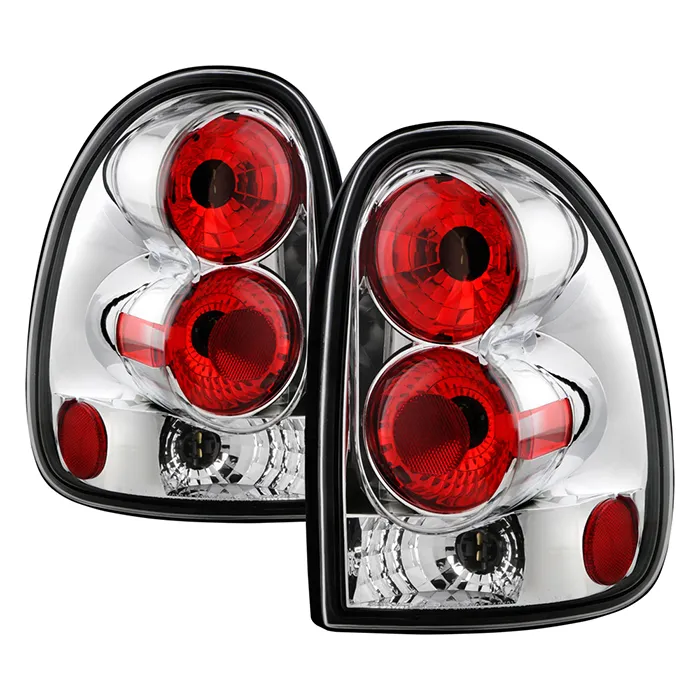 Spyder Auto Chrome Euro Style Taillights Dodge Durango 1998-2003 - ALT-YD-DC96-C