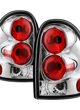 Spyder Auto Chrome Euro Style Taillights for Plymouth Voyager/Grand Voyager 1996-2000                                     - ALT-YD-DC96-C - Image 6