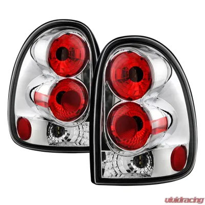 Spyder Auto Chrome Euro Style Taillights for Plymouth Voyager/Grand Voyager 1996-2000 - ALT-YD-DC96-C